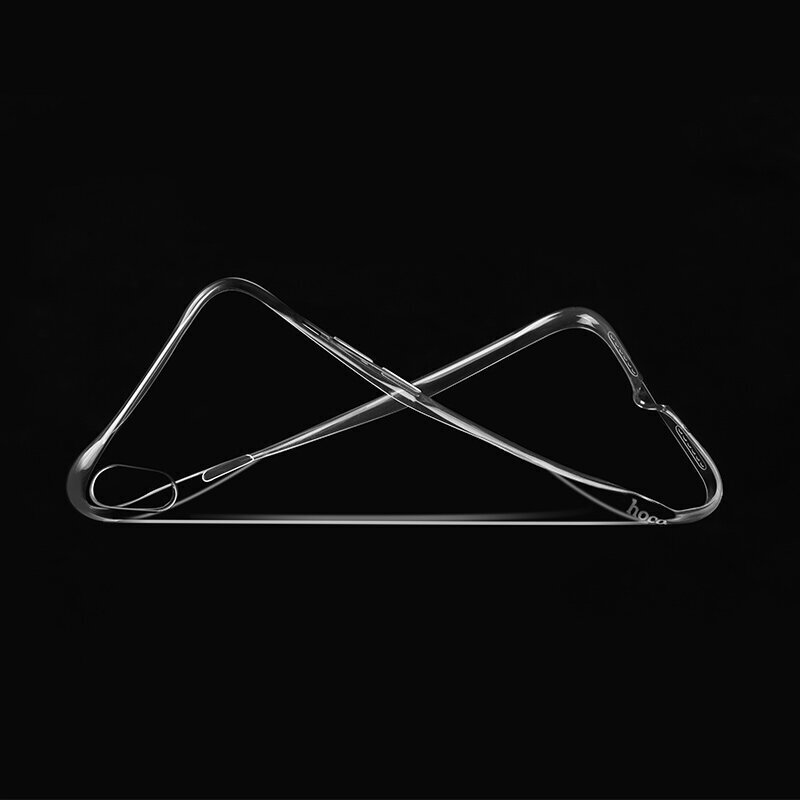 Telefono dėklas Hoco Light Series, skirtas Apple iPhone 12 mini, juodas цена и информация | Telefono dėklai | pigu.lt