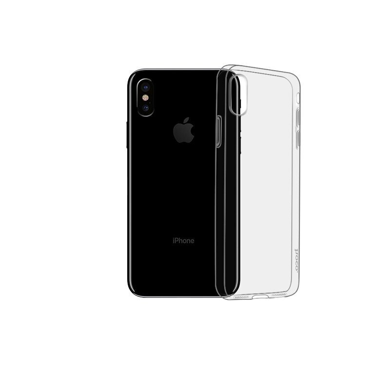 Telefono dėklas Hoco Light Series, skirtas Apple iPhone 12 mini, juodas kaina ir informacija | Telefono dėklai | pigu.lt
