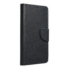 Fancy Book atverčiamas dėklas Samsung Galaxy S21, juoda kaina ir informacija | Telefono dėklai | pigu.lt