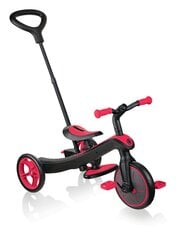 Многофункциональный трехколесный велосипед Globber Trike Explorer 4in1, красный, 632-102 цена и информация | Трехколесные велосипеды | pigu.lt