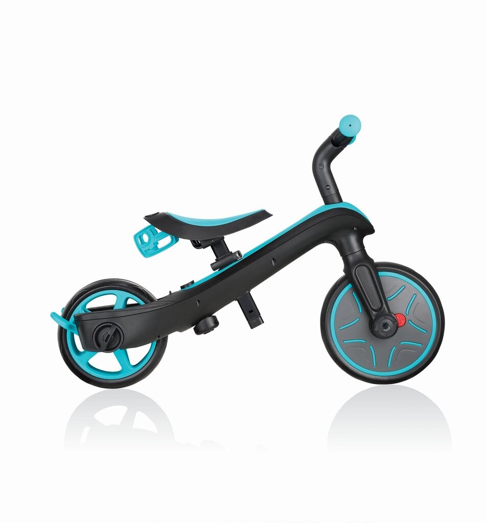 Daugiafunkcinis triratukas Globber Trike Explorer 4in1, teal, 632-105 kaina ir informacija | Triratukai | pigu.lt