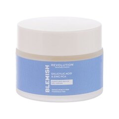 Kremas probleminei odai Revolution Skincare Blemish Salicylic Acid & Zinc PCA Purifying Water Gel Cream, 50ml kaina ir informacija | Veido kremai | pigu.lt