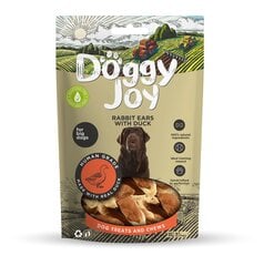 Doggy Joy кроличьи ушки с уткой - лакомство для собак 90г цена и информация | Лакомства для собак | pigu.lt