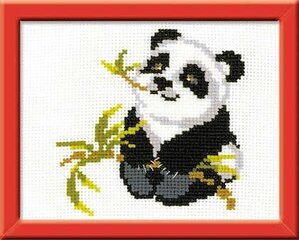 Siuvinėjimo rinkinys Riolis HB061 Panda kaina ir informacija | Siuvinėjimo priemonės | pigu.lt