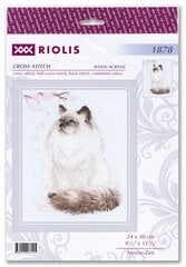 Siuvinėjimo rinkinys Riolis 1878 Miau-Zen kaina ir informacija | Siuvinėjimo priemonės | pigu.lt