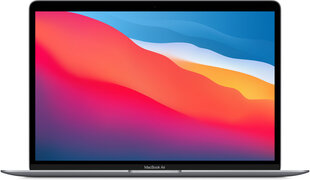 Apple MacBook Air 13” Apple M1 8/256GB Space Grey RUS MGN63RU/A цена и информация | Ноутбуки | pigu.lt