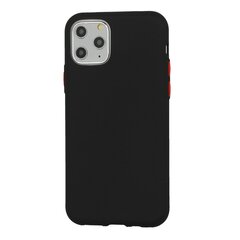 Mocco Soft Cream Silicone Back Case for Samsung Galaxy S21 Plus Black kaina ir informacija | Telefono dėklai | pigu.lt