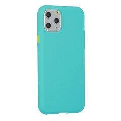 Mocco Soft Cream Silicone Back Case for Apple iPhone 12 Pro Max Green kaina ir informacija | Telefono dėklai | pigu.lt