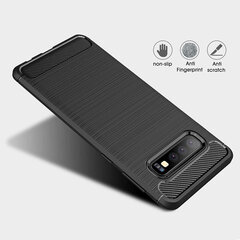 Чехол Carbon для Samsung Galaxy A32 5G, черный цена и информация | Чехлы для телефонов | pigu.lt