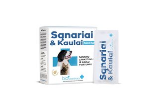 Papildas Sąnariai & Kaulai, 1 x 28 vnt цена и информация | Витамины, добавки, средства от паразитов для собак | pigu.lt