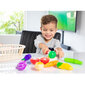 Medinis Maistas pjaustymui - Daržovių krepšelis, New Classic Toys 10589 kaina ir informacija | Lavinamieji žaislai | pigu.lt