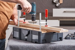 Струпцины настольные стальные, 2 шт. Bessey GTR 120/60 Set цена и информация | Механические инструменты | pigu.lt