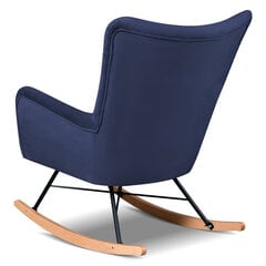 Кресло-качалка Selsey Fianna, синее цена и информация | Кресла в гостиную | pigu.lt