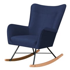 Кресло-качалка Selsey Fianna, синее цена и информация | Кресла в гостиную | pigu.lt