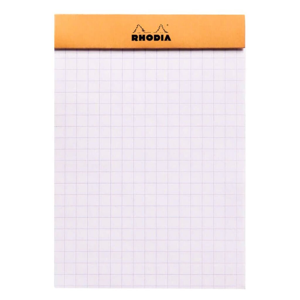 Bloknotas Clairefontaine Rhodia, Nr. 12, 80g/m, 80 lapų, langeliais цена и информация | Sąsiuviniai ir popieriaus prekės | pigu.lt