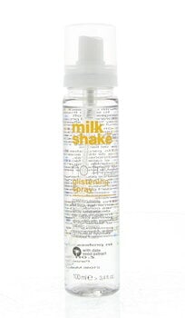 Purškiklis linkusiems šiauštis plaukams Milk Shake No Frizz Glistening Spray, 100 ml kaina ir informacija | Priemonės plaukų stiprinimui | pigu.lt