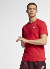 Nike vyriški marškinėliai, raudoni kaina ir informacija | Vyriški marškinėliai | pigu.lt