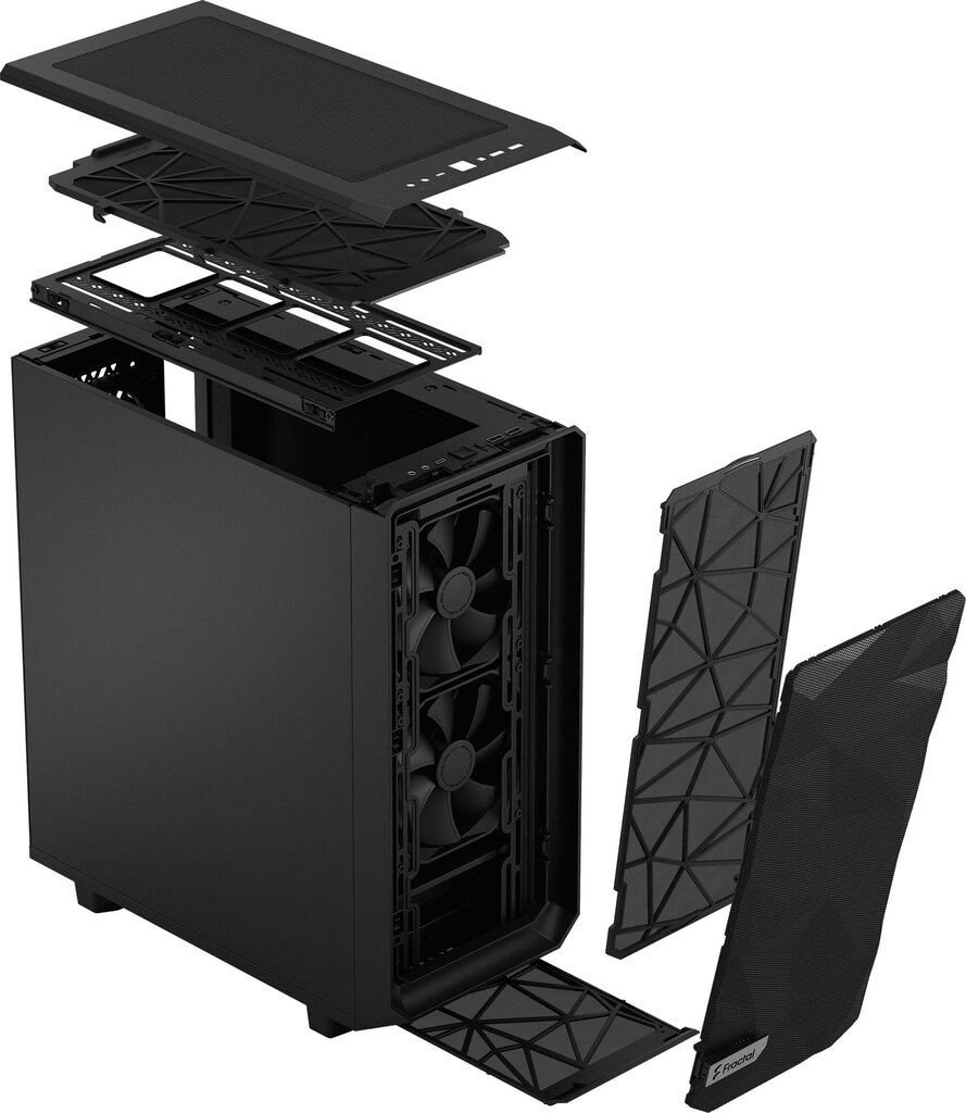 Fractal Design Meshify 2 Compact цена и информация | Korpusai | pigu.lt