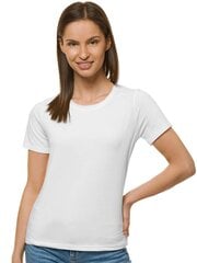 Marškinėliai moterims Dian, balti kaina ir informacija | Marškinėliai moterims | pigu.lt