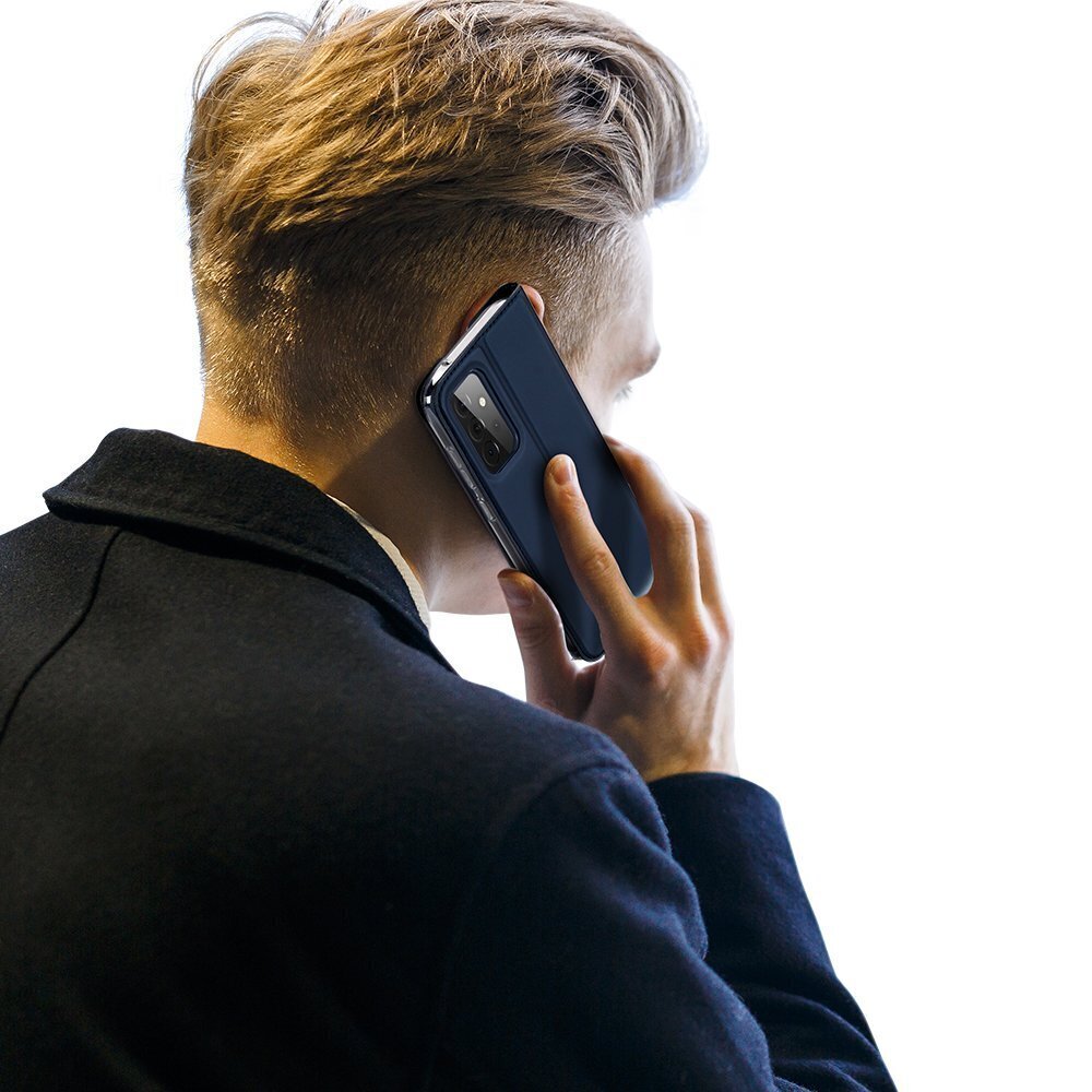 Telefono dėklas Dux Ducis Skin Pro, skirtas Samsung Galaxy A72 5G / A72 4G, mėlynas kaina ir informacija | Telefono dėklai | pigu.lt