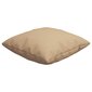 vidaXL Pagalvėlės, 4vnt., smėlio spalvos, 40x40cm, audinys цена и информация | Dekoratyvinės pagalvėlės ir užvalkalai | pigu.lt