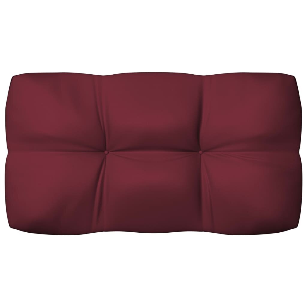 Pagalvėlės sofai iš palečių, 7 vnt., raudonos kaina ir informacija | Pagalvės, užvalkalai, apsaugos | pigu.lt