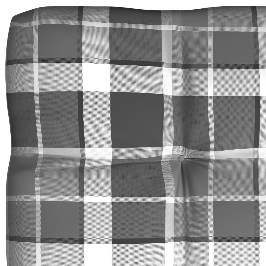 Pagalvėlės sofai iš palečių, 7 vnt., pilkos spalvos цена и информация | Pagalvės, užvalkalai, apsaugos | pigu.lt