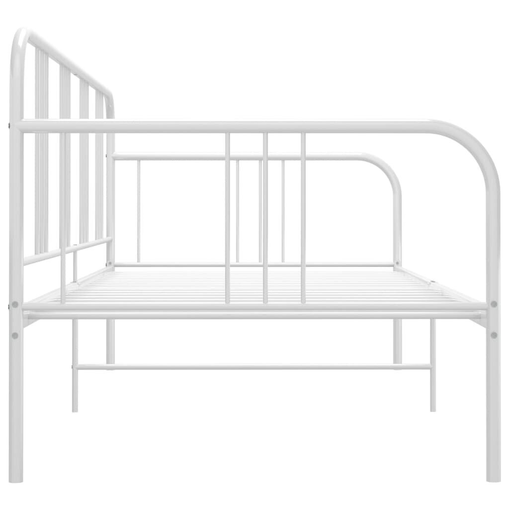 Sofos-lovos rėmas, 90x200 cm, baltas kaina ir informacija | Lovos | pigu.lt