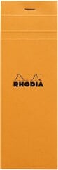 Bloknotas Clairefontaine Rhodia, Nr. 8, 80g/m, 80 lapų, langeliais цена и информация | Тетради и бумажные товары | pigu.lt