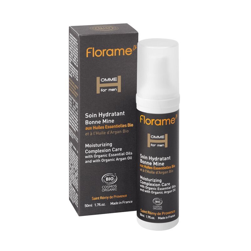 Drėkinamasis veido kremas vyrams Florame, 50 ml kaina ir informacija | Veido kremai | pigu.lt