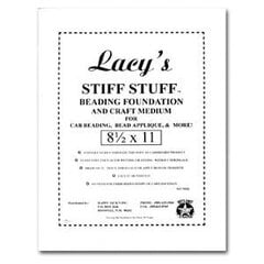 Материал для основы украшений Lacy's Stiff Stuff 21x27,7см цена и информация | Принадлежности для изготовления украшений, бисероплетения | pigu.lt