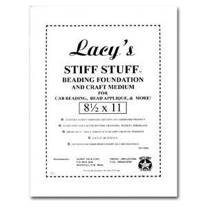 Medžiaga papuošalų pagrindams Lacy's Stiff Stuff 21x27,7cm kaina ir informacija | Papuošalų gamybai, vėrimui | pigu.lt