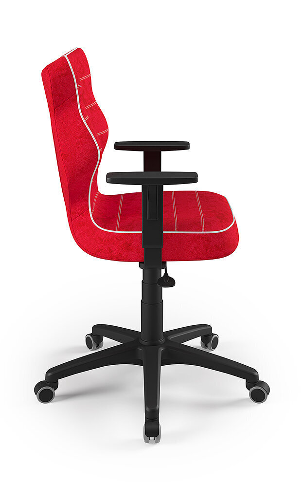 Vaikiška biuro kėdė Entelo Duo VS09 5, raudona/juoda kaina ir informacija | Biuro kėdės | pigu.lt