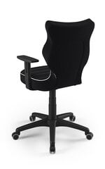Vaikiška biuro kėdė Entelo Duo JS01 5, juoda kaina ir informacija | Biuro kėdės | pigu.lt