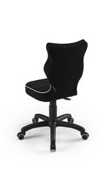 Эргономичное детское кресло Entelo Petit Black JS01, черное цена и информация | Офисные кресла | pigu.lt