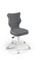 Vaikiška kėdė Entelo Petit White JS33, tamsiai pilka kaina ir informacija | Biuro kėdės | pigu.lt