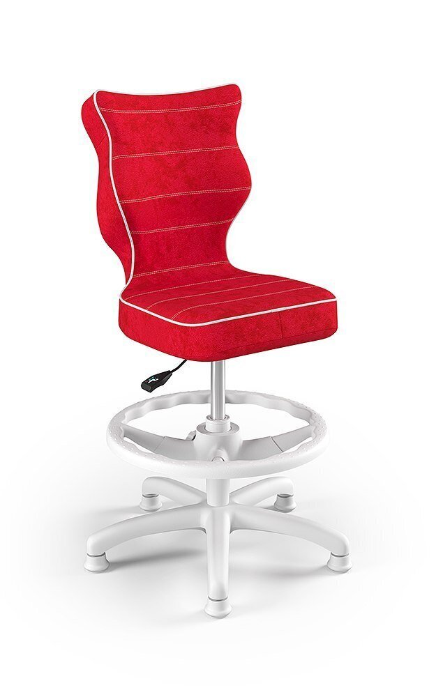 Vaikiška kėdė Entelo Petit White VS09, raudona kaina ir informacija | Biuro kėdės | pigu.lt