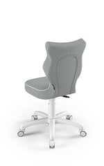 Эргономичное детское кресло Entelo Petit White JS03, серое цена и информация | Офисные кресла | pigu.lt