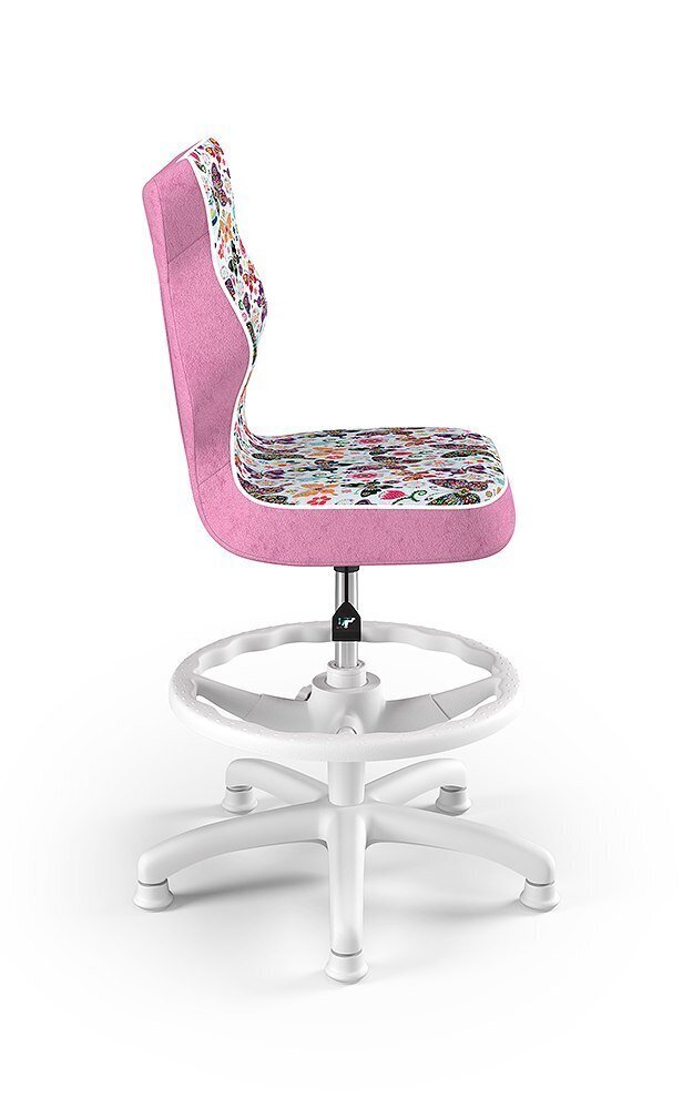 Ergonomiška vaikiška kėdė Entelo Petit White ST31, rožinė цена и информация | Biuro kėdės | pigu.lt