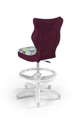 Эргономичное детское кресло Entelo Petit White ST32, фиолетовое цена и информация | Офисные кресла | pigu.lt