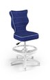 Ergonomiška vaikiška kėdė Entelo Petit White VS06, mėlyna