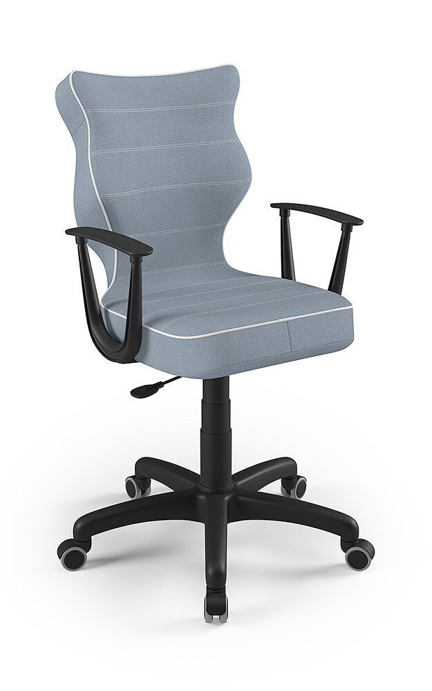 Ergonomiška biuro kėdė Entelo Norm JS06, mėlyna/balta kaina ir informacija | Biuro kėdės | pigu.lt