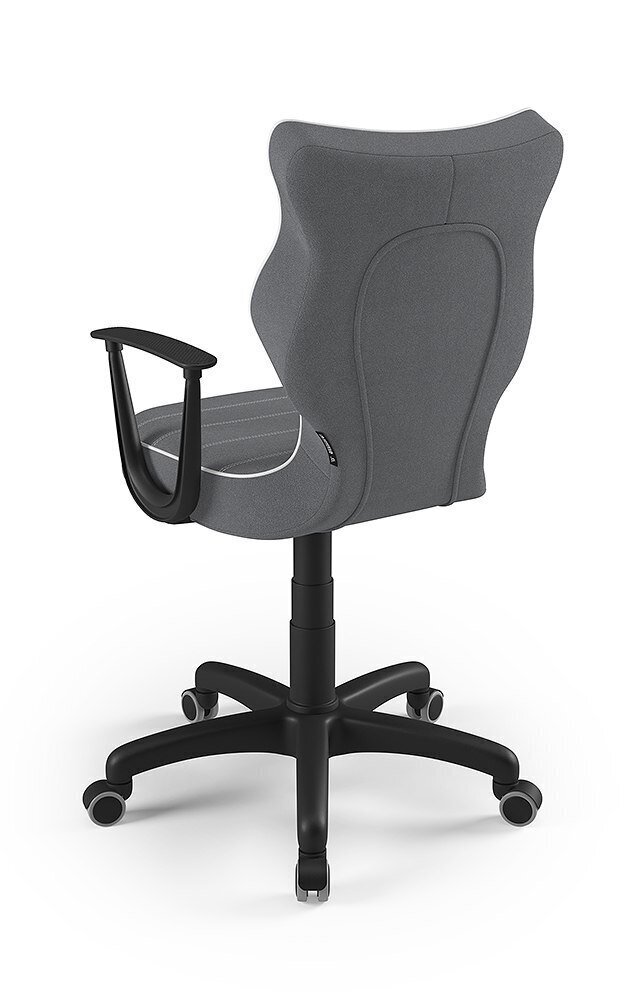 Ergonomiška biuro kėdė Entelo Norm JS33, tamsiai pilka/balta kaina ir informacija | Biuro kėdės | pigu.lt