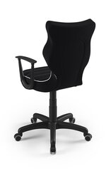 Biuro kėdė Entelo Norm JS01, juoda kaina ir informacija | Biuro kėdės | pigu.lt