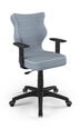 Vaikiška biuro kėdė Entelo Duo JS06 5, mėlyna/juoda