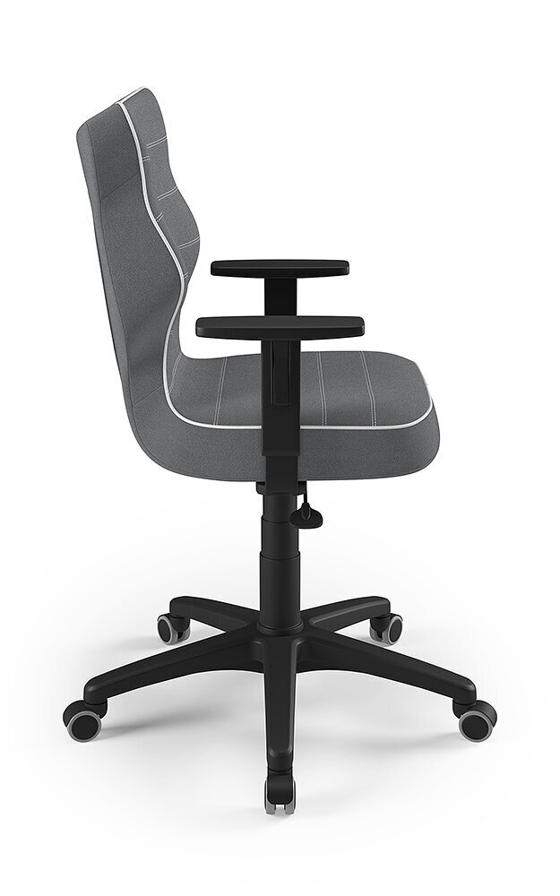 Vaikiška biuro kėdė Entelo Duo JS33 5, tamsiai pilka/juoda kaina ir informacija | Biuro kėdės | pigu.lt