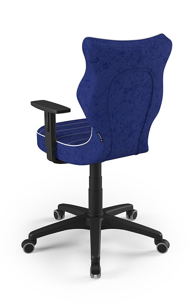 Biuro kėdė Entelo Duo VS06 6, mėlyna/juoda цена и информация | Biuro kėdės | pigu.lt