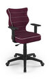 Biuro kėdė Entelo Duo VS07 6, violetinė/juoda