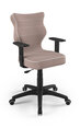 Biuro kėdė Entelo Duo JS08 6, rožinė/juoda