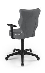 Biuro kėdė Entelo Duo JS33 6, tamsiai pilka/juoda kaina ir informacija | Biuro kėdės | pigu.lt